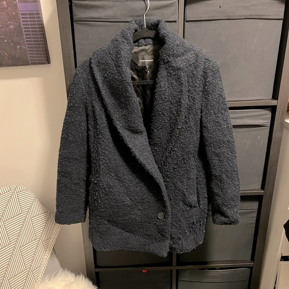 Club Monaco Navy Coat - Picture 1 of 4